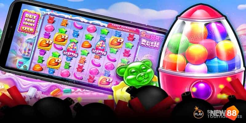 Nổ Hũ Sugar Rush - Món Quà Tuyệt Vời Cho Tín Đồ “Hảo Ngọt” 1 Nổ hũ Sugar Rush